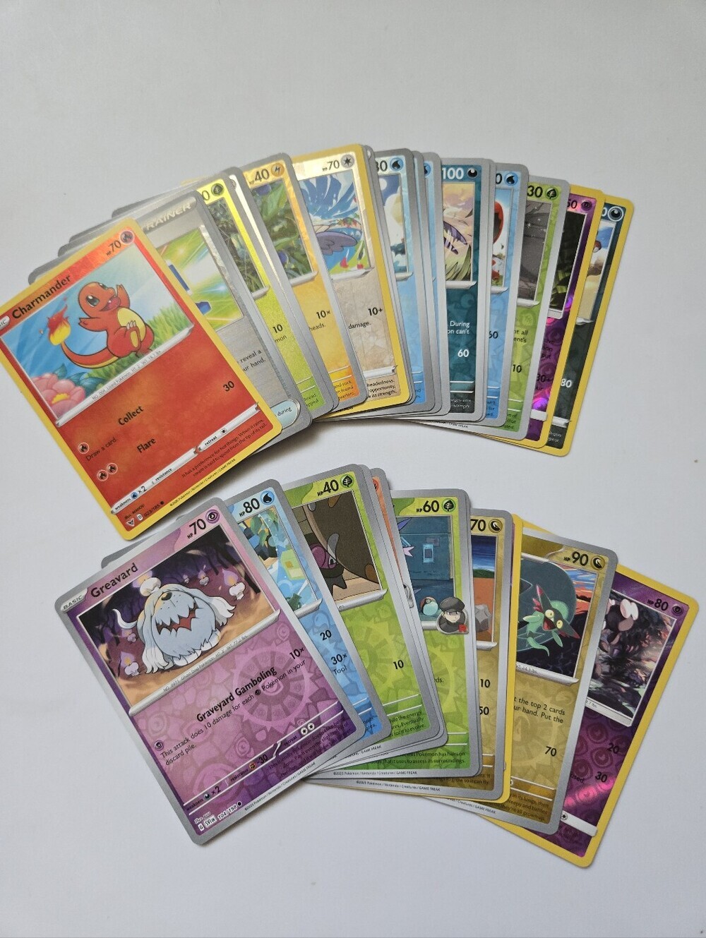 30 X Reverse Holos Pokemon Cards